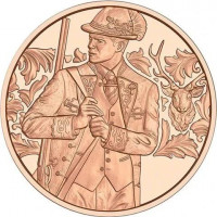 10 Евро Австрия Рог - четвертая монета серии «Традиции и мода» (2026 года)